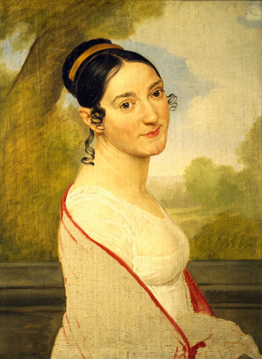 Teresa Tambroni Cutyn muotokuva, noin 1815 (öljy kankaalle). tekijältä Pelagio Palagi