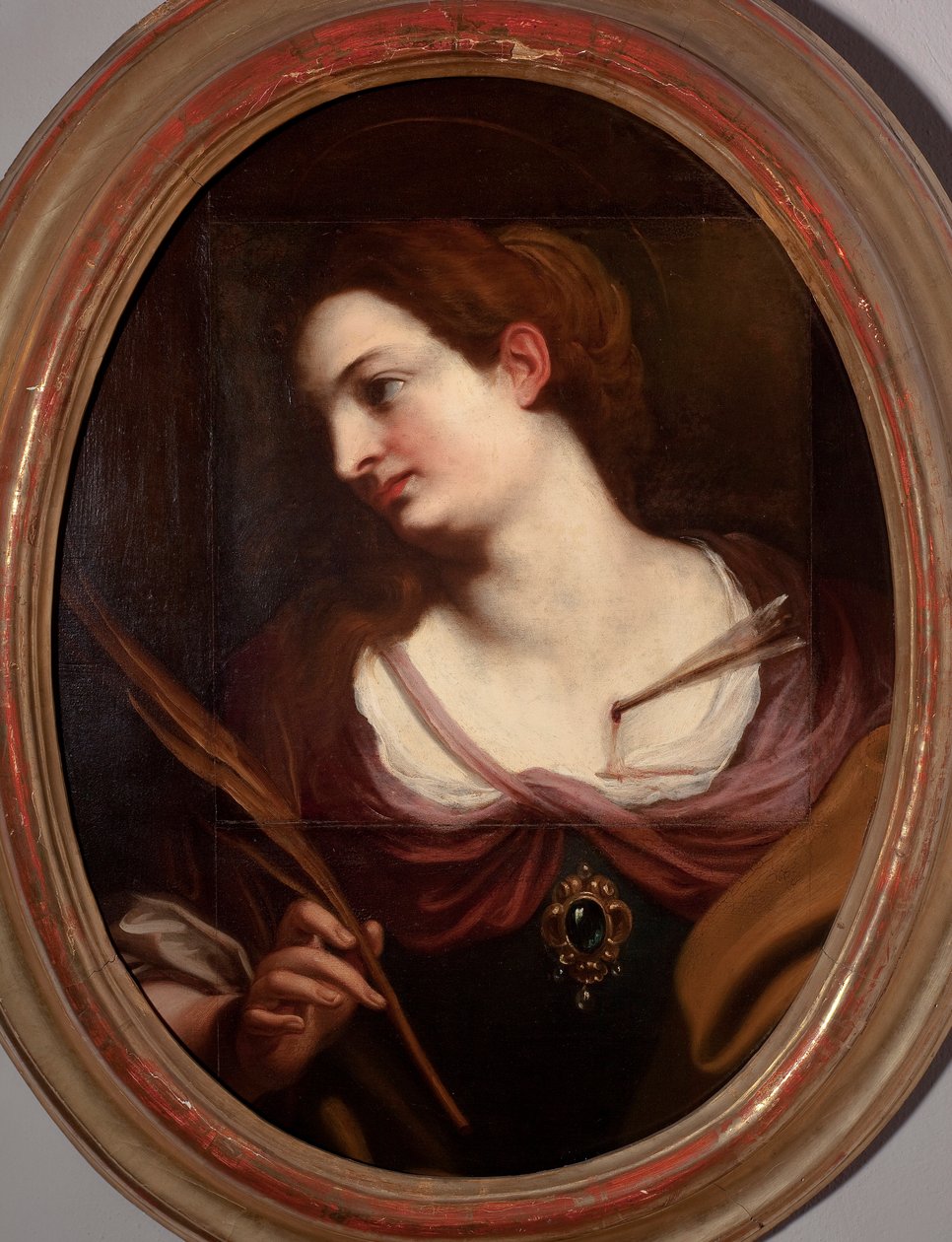 Pellegro Piolan (tai Pellegrino Piolan) pyhä partamaalaus (1617-1640) tekijältä Pellegrino Piola