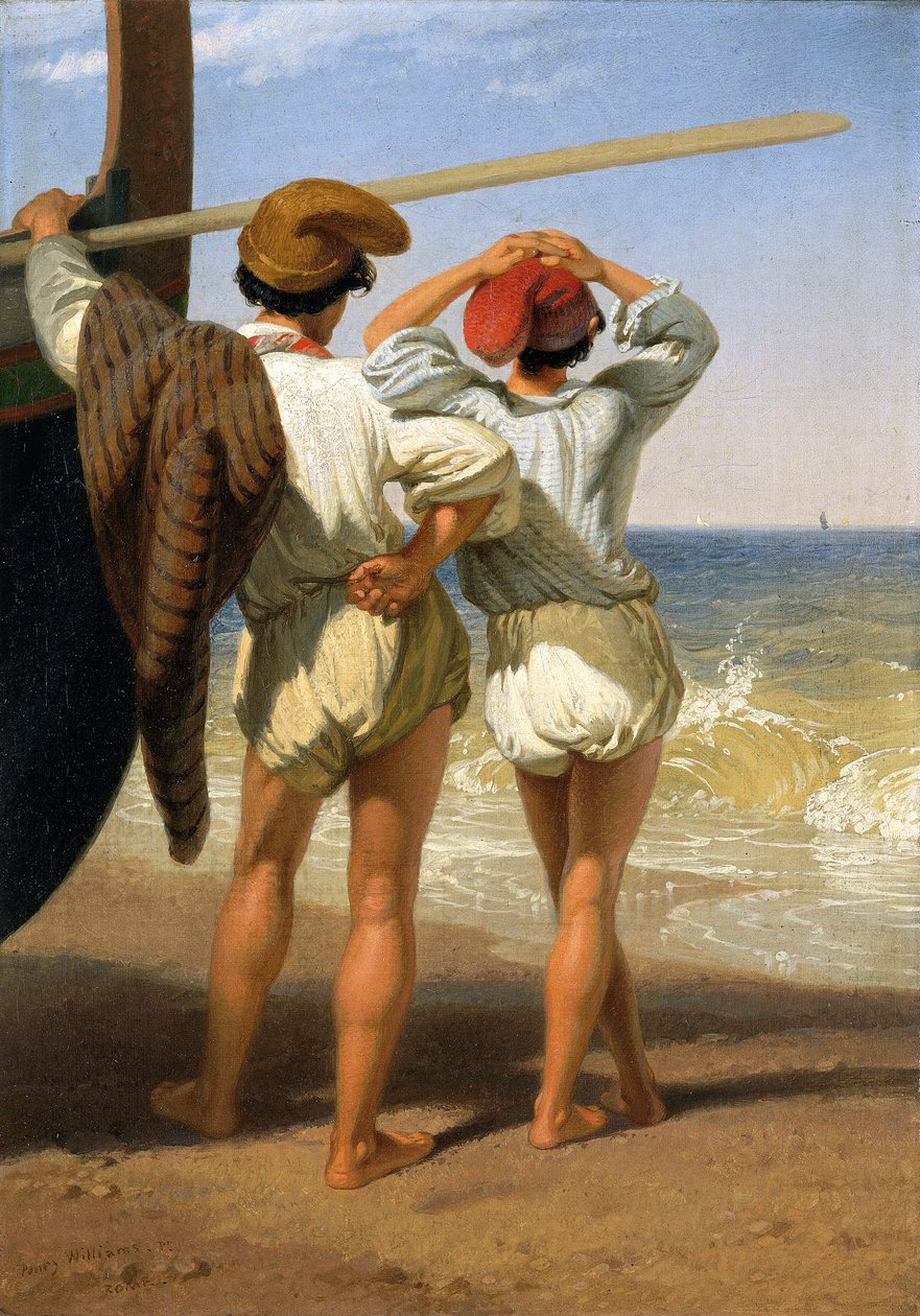 "Kalastajapojat", 1820-1885 tekijältä Penry Williams