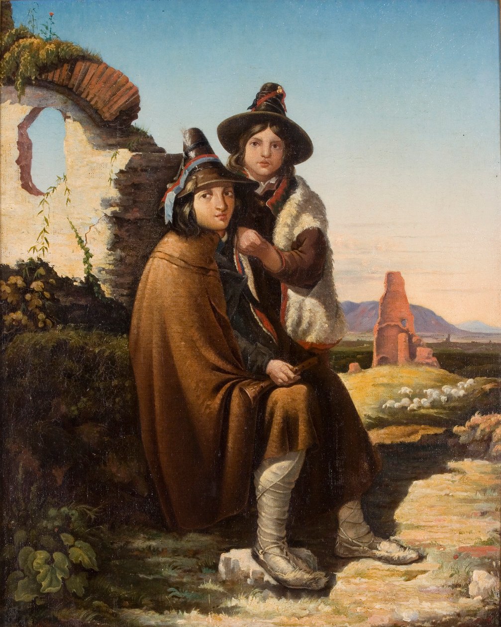 "Italialaiset vuohipaimenet", 1820-1885 tekijältä Penry Williams