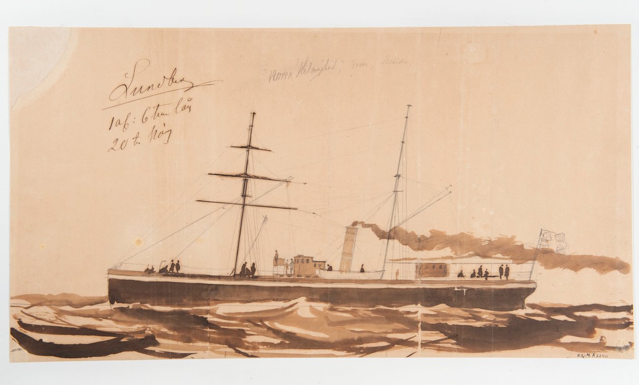 Angfartyget NORRA HELSINGLAND tekijältä Per Wilhelm Cedergren