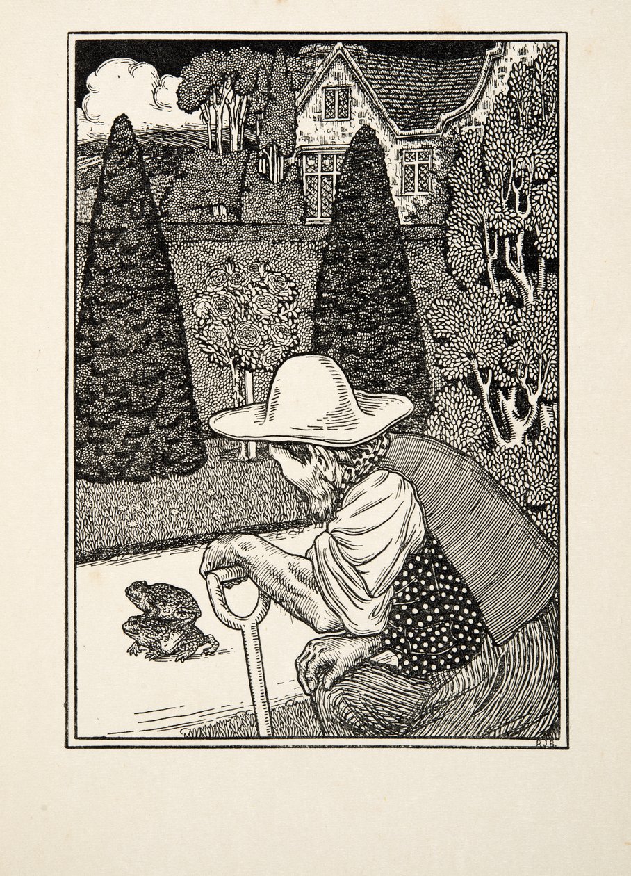 Uskollinen seuralainen, julkaisusta Sata anekdoottia eläimiä, pub. 1924 tekijältä Percy J. Billingshurst