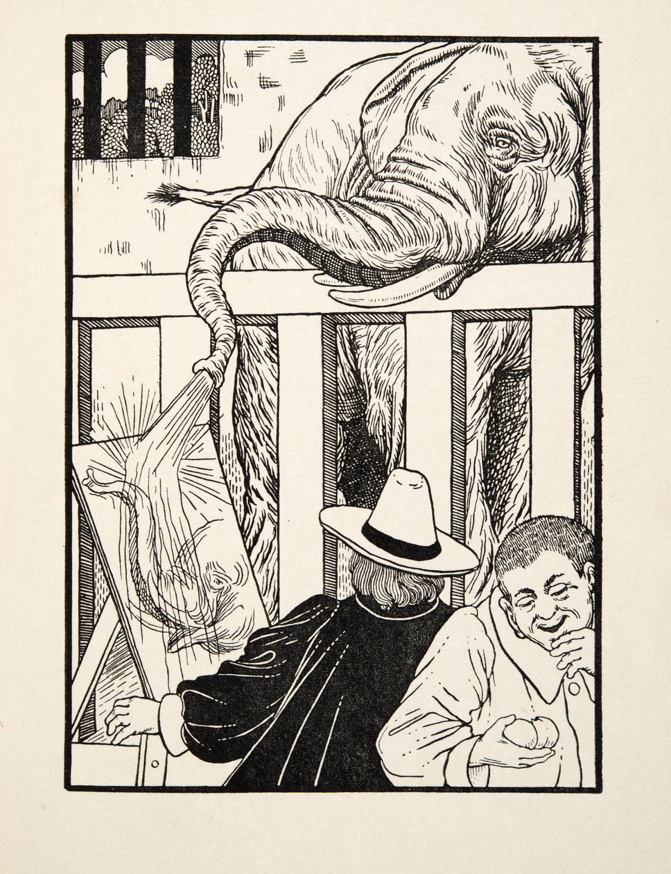 Pilkan tunne, julkaisusta Sata anekdoottia eläimistä, pub. 1924 tekijältä Percy J. Billingshurst