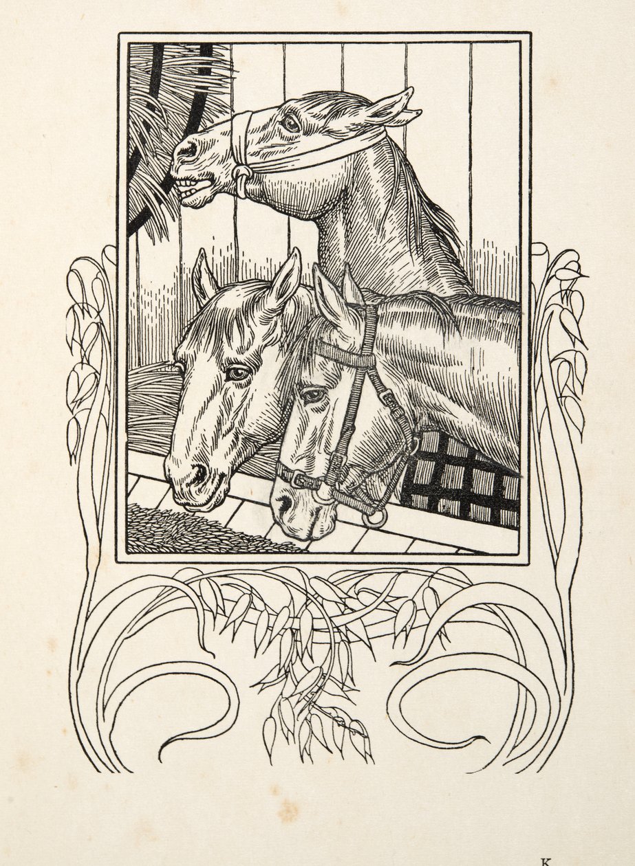 Assisting the Aged, julkaisusta A Hundred Anekdootes of Animals, pub. 1924 tekijältä Percy J. Billingshurst