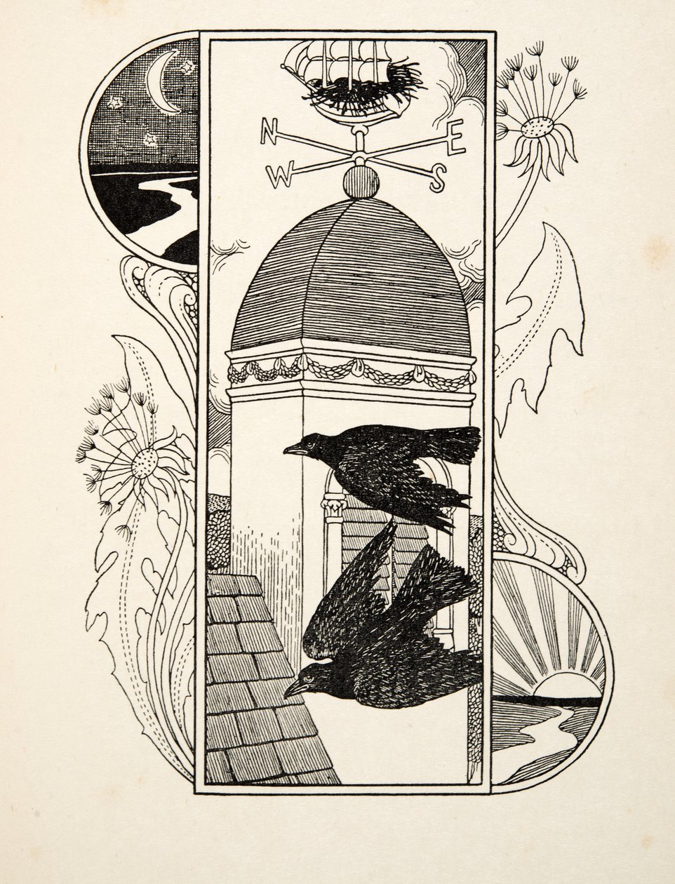 Strange Rooks, sarjasta Sata anekdoottia eläimiä, pub. 1924 tekijältä Percy J. Billingshurst