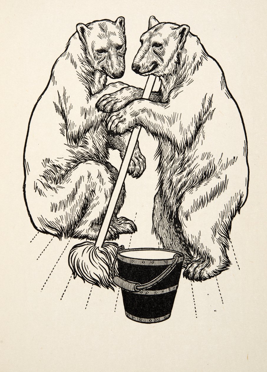 The Bear Cubs, sarjasta Sata anekdoottia eläimistä, pub. 1924 tekijältä Percy J. Billingshurst