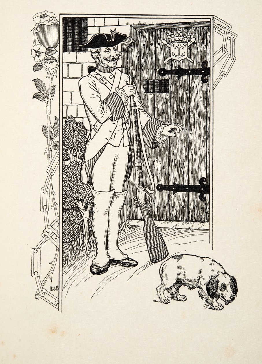 Särkynyt sydän, sarjasta Sata anekdoottia eläimistä, pub. 1924 tekijältä Percy J. Billingshurst