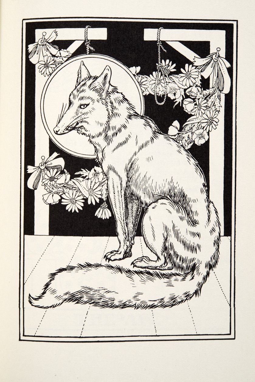 Kettu, kirjasta Fontainen taruja, pub. 1905 tekijältä Percy J. Billingshurst