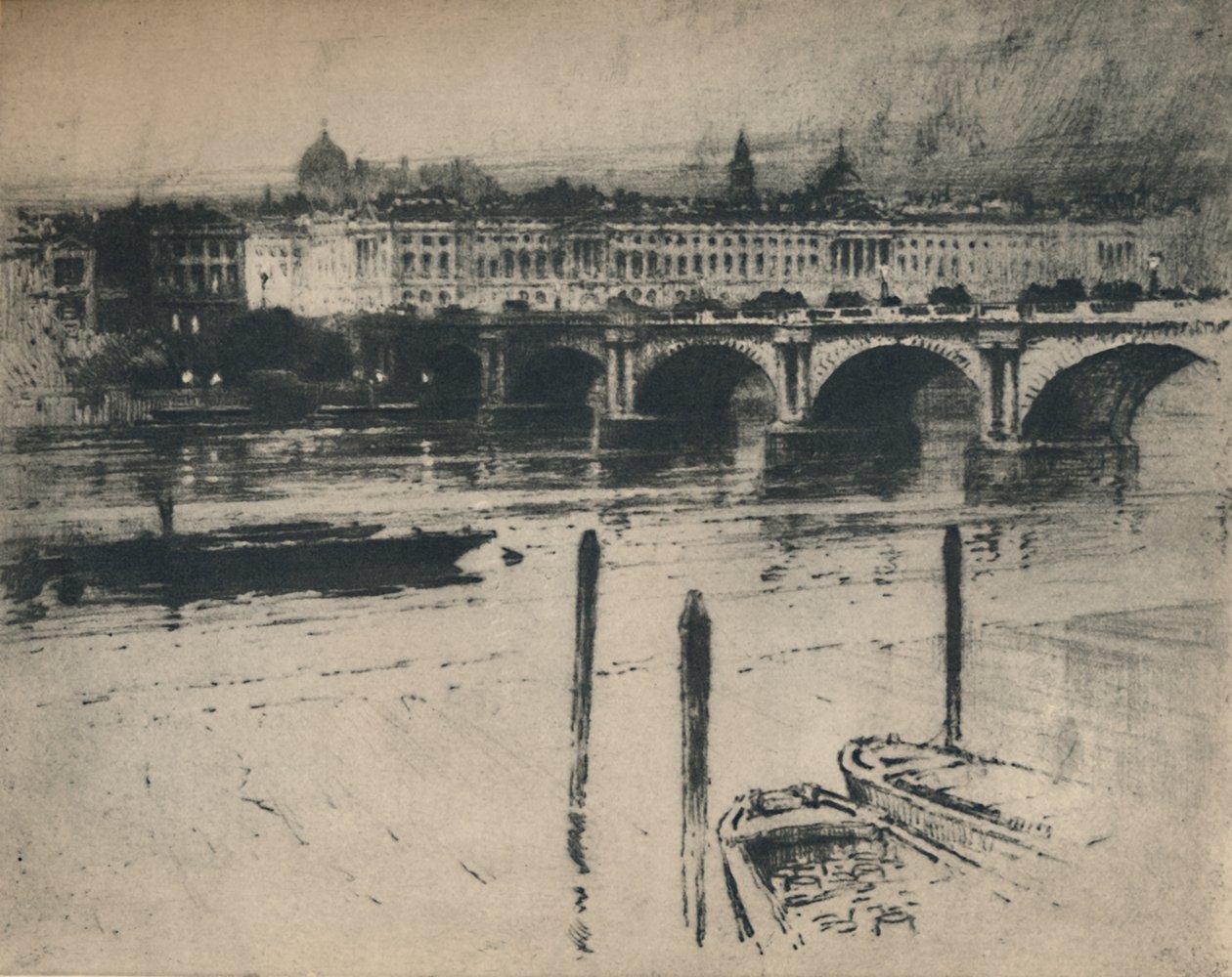 Waterloon silta, 1927. tekijältä Percy Robertson