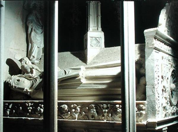 Anjoun Blanchen hauta, Aragonian Jaakob II:n vaimo (1264-1327) tekijältä Pere de Bonhull Pere de Bonhull