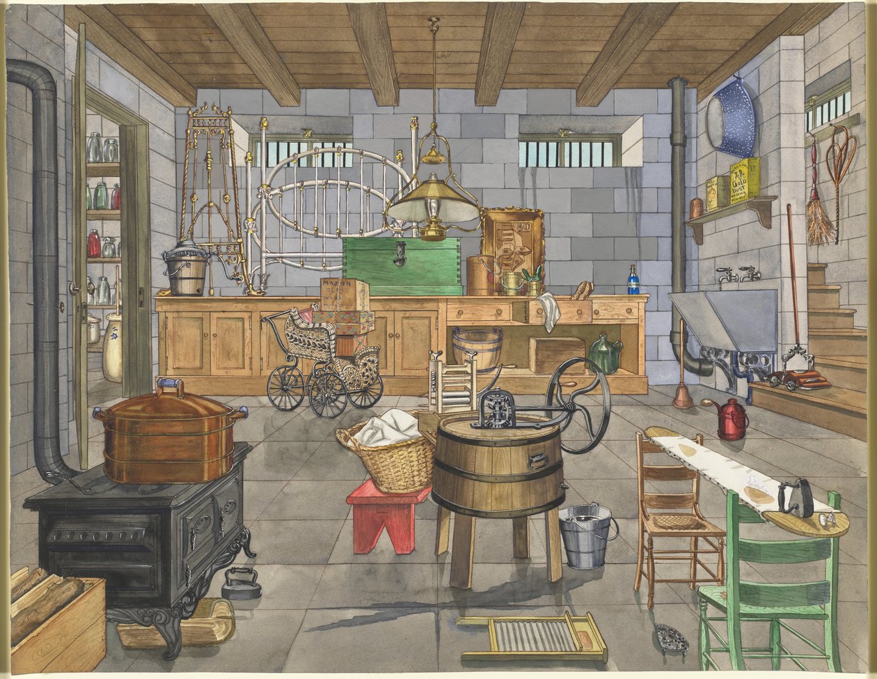 Urban Housen kellari, 1910 tekijältä Perkins Harnly