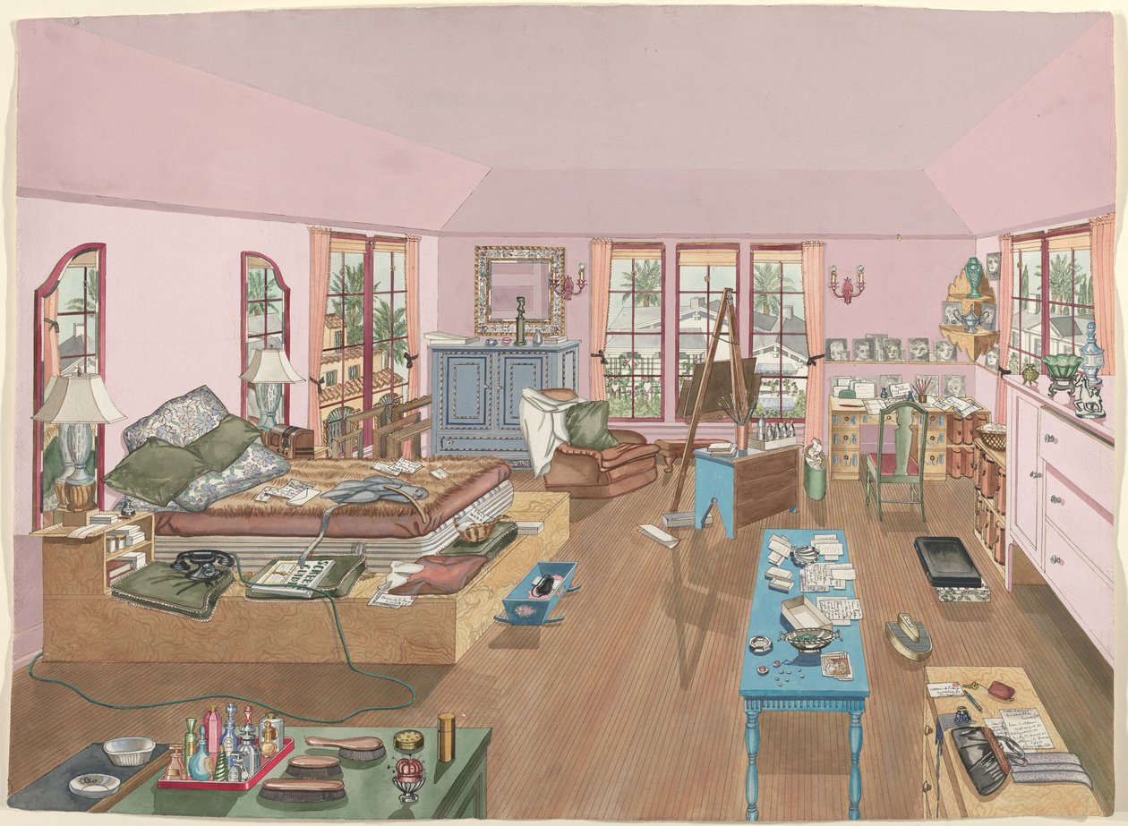 Makuuhuone, 1940 tekijältä Perkins Harnly