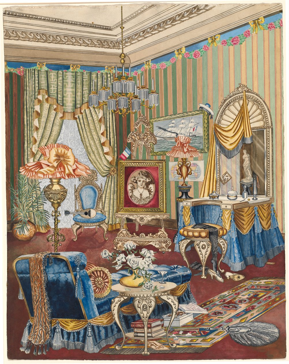Buduaari, c. 1931. tekijältä Perkins Harnly
