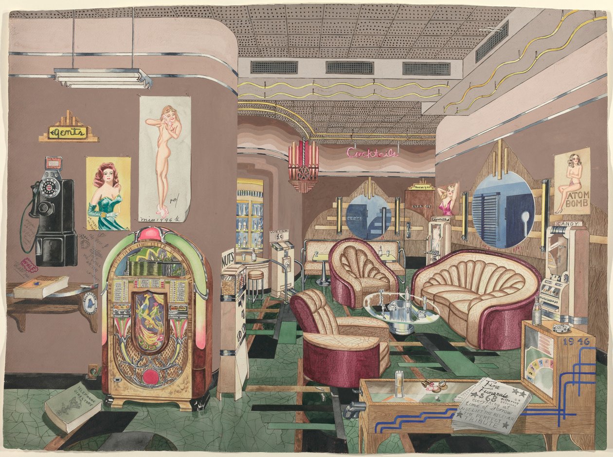 Cocktail Lounge, 1946 tekijältä Perkins Harnly