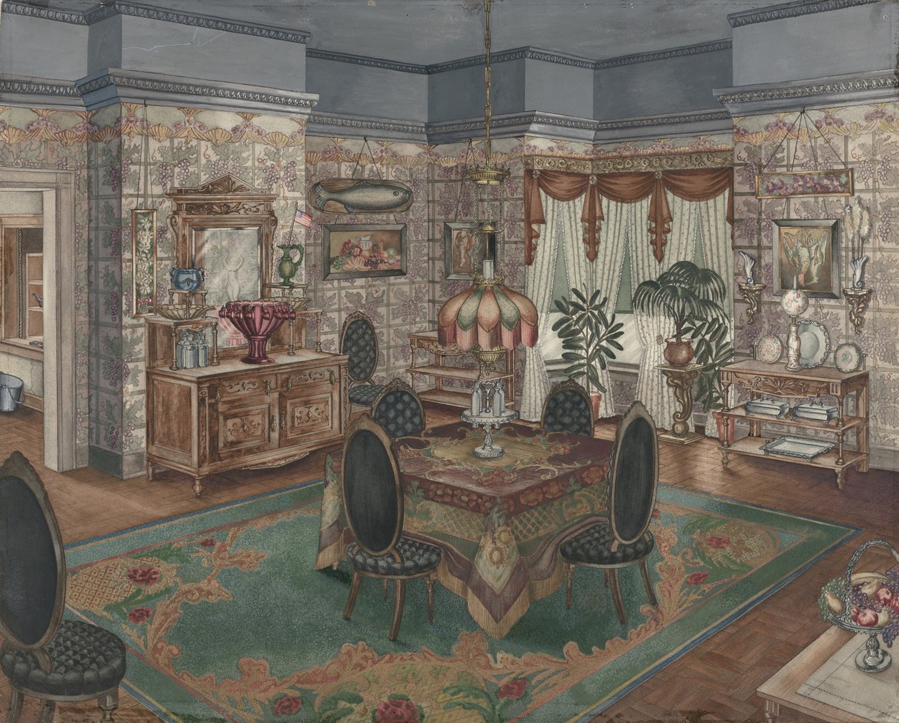 Ruokasali, 19351942. tekijältä Perkins Harnly