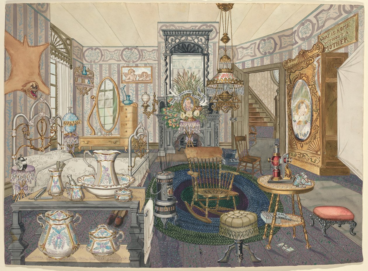 Room House Bed-olohuone tekijältä Perkins Harnly