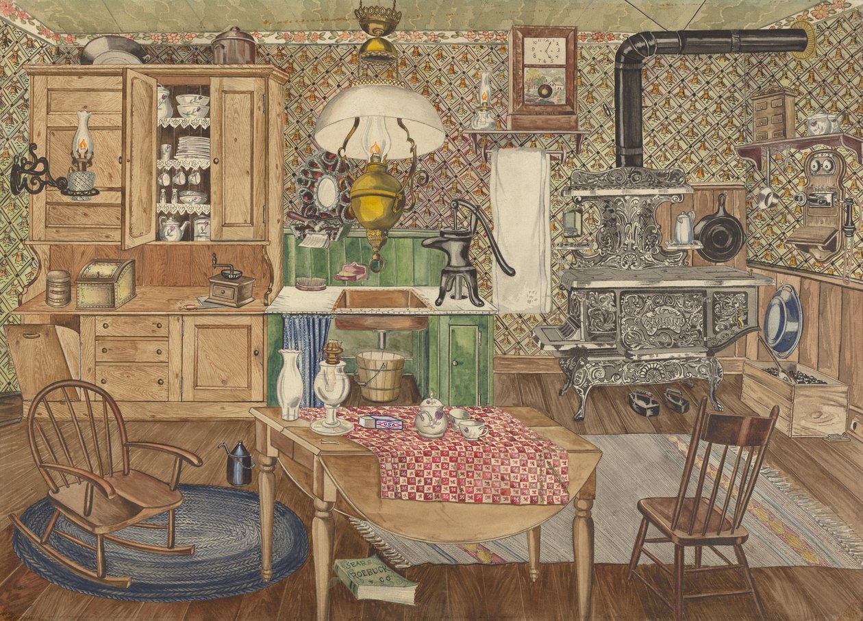 Maaseutukeittiö, 19351942. tekijältä Perkins Harnly