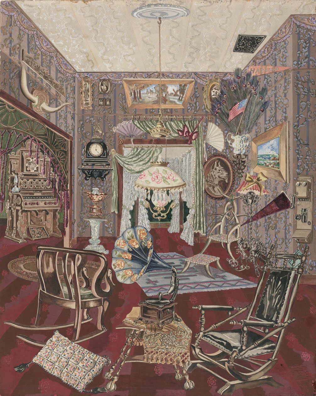 Olohuone, 19351942. tekijältä Perkins Harnly