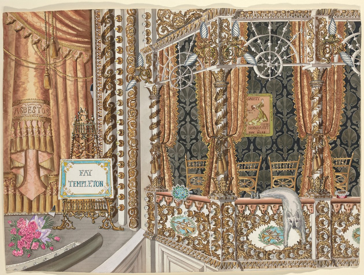 Teatterilaatikko, 1892 tekijältä Perkins Harnly