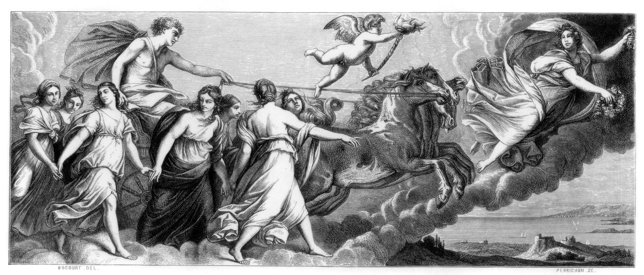 Aurora Dawn, 1613-1614 1870 tekijältä Perrichon