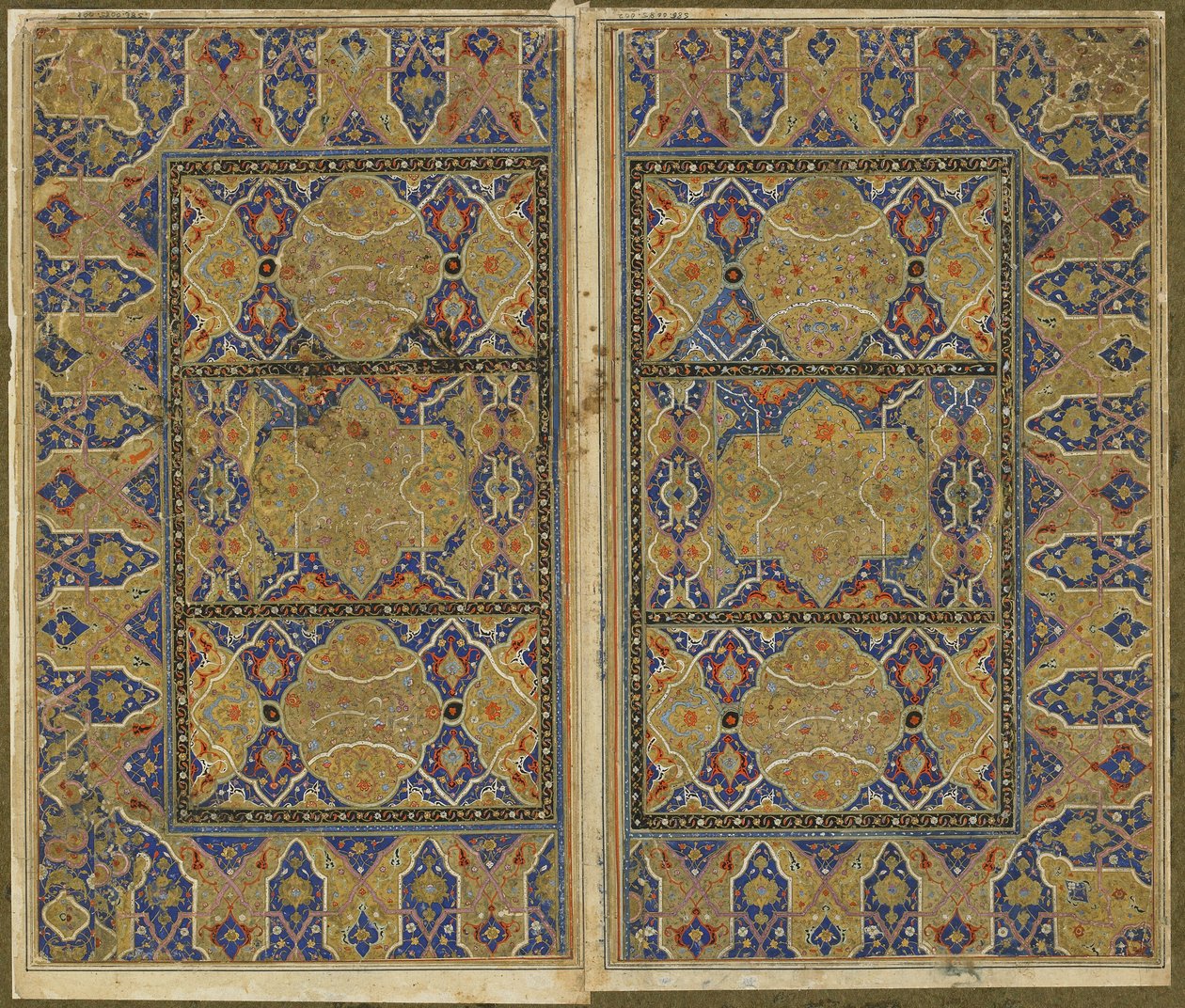 Folio Khamsasta tekijältä Persian School