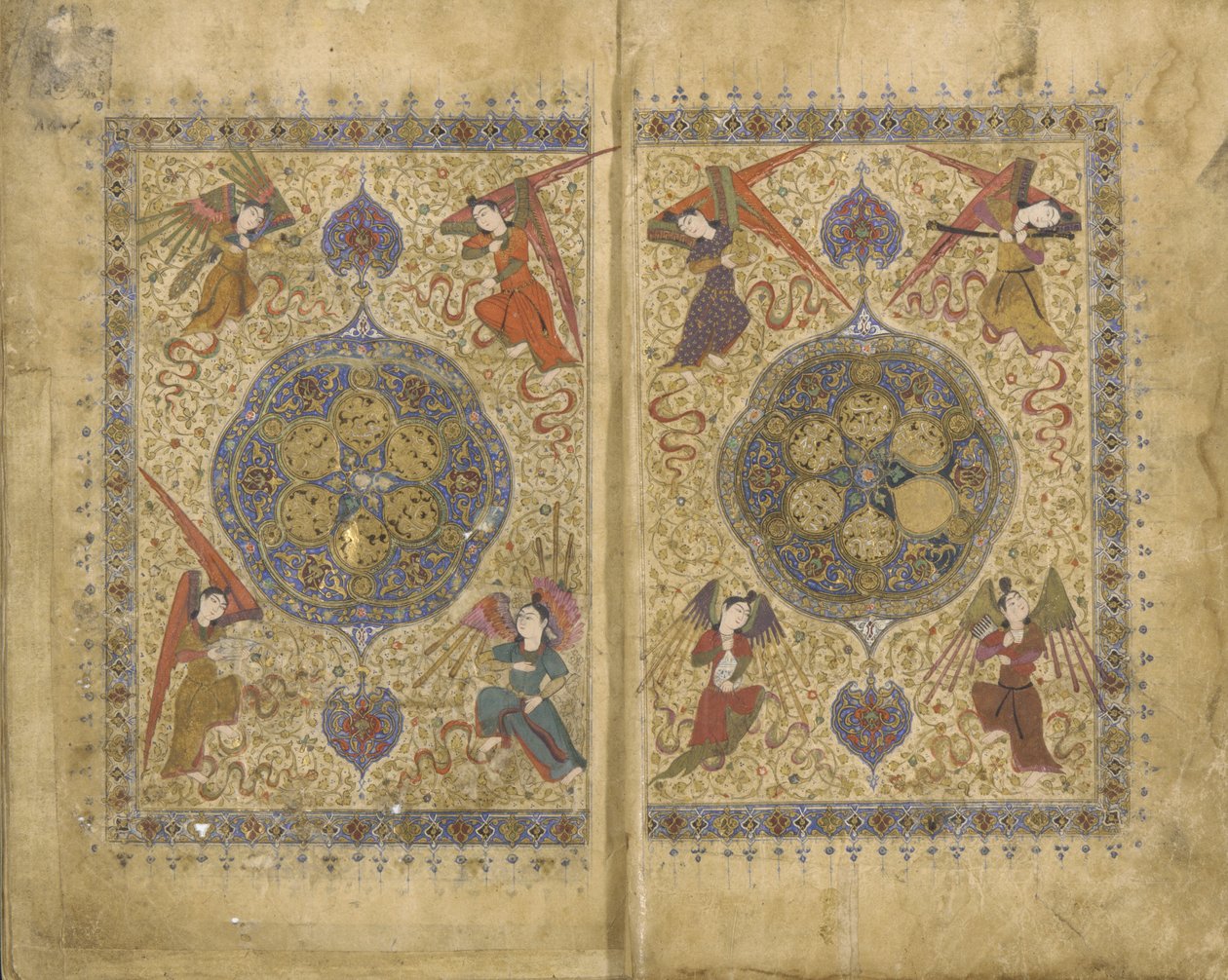 Khamasa & Dewan, Khawaju Kirmani tekijältä Persian School