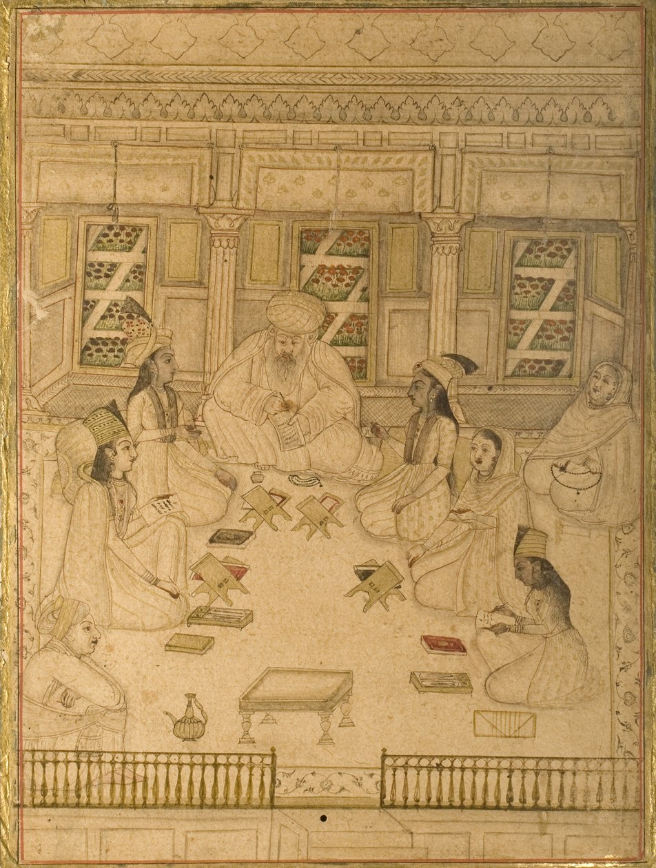 Sadin Gulistanin käsikirjoitus, 1787 tekijältä Persian School