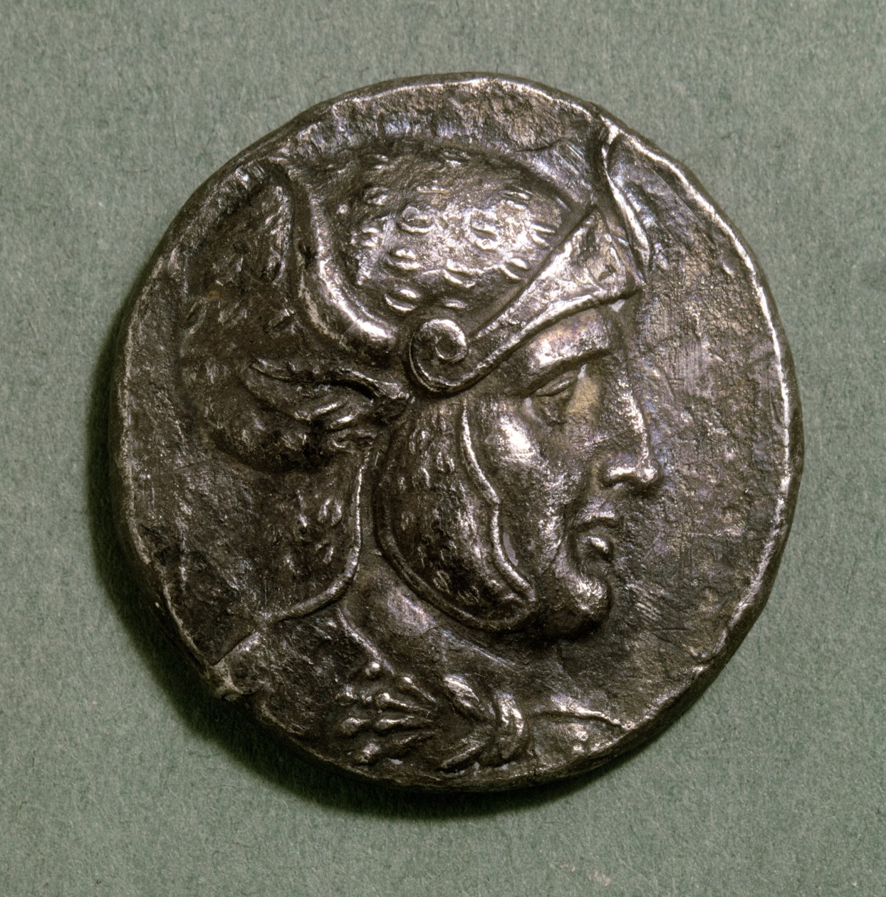 Seleukos I:n tetradrahma (n. 358-280) Syyrian kuningas, lyöty Persepoliksessa, noin 300 eaa. (hopea) tekijältä Persian School
