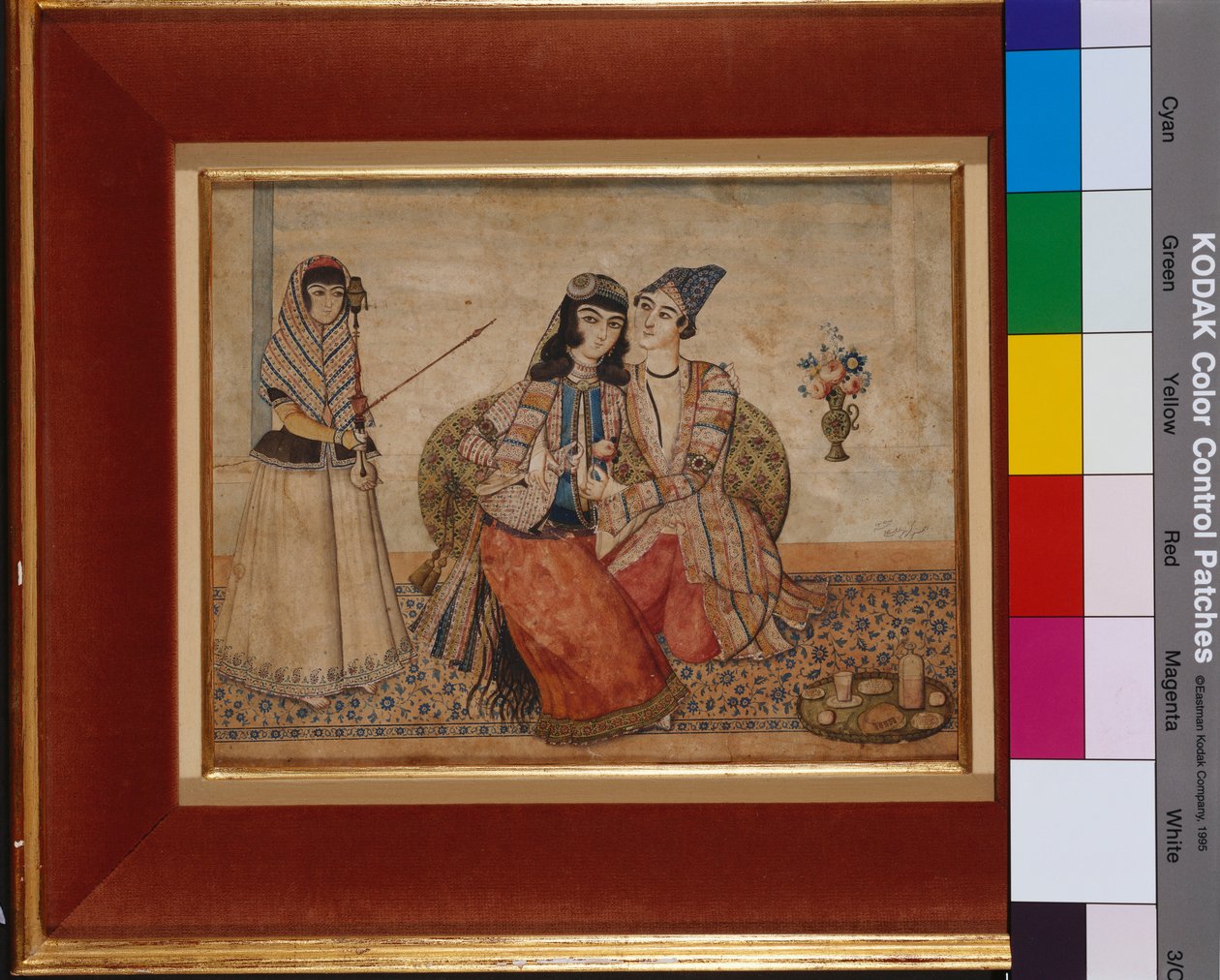 Kaksi rakastajaa, 1838 tekijältä Persian School