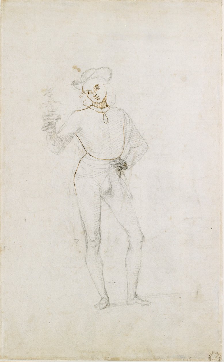 Tutkimus hahmosta tiekien palvonnassa, c1470-1520 tekijältä Perugino