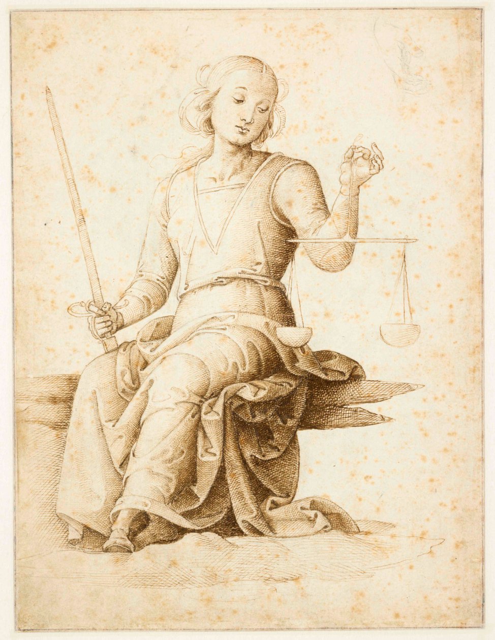 Oikeus, 1500-1503. tekijältä Perugino