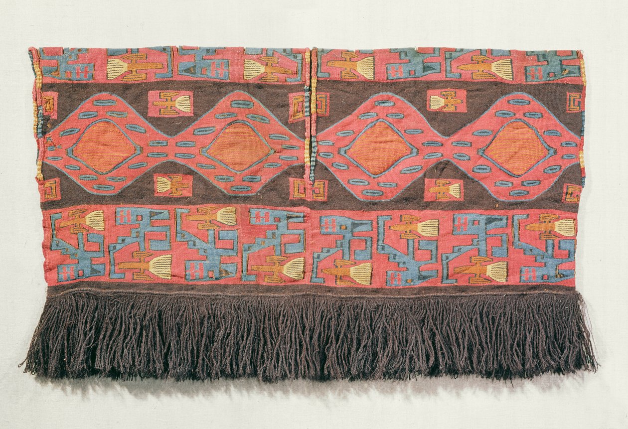 Interlock-villakudospaita, Nazca Culture (tekstiili) tekijältä Peruvian School