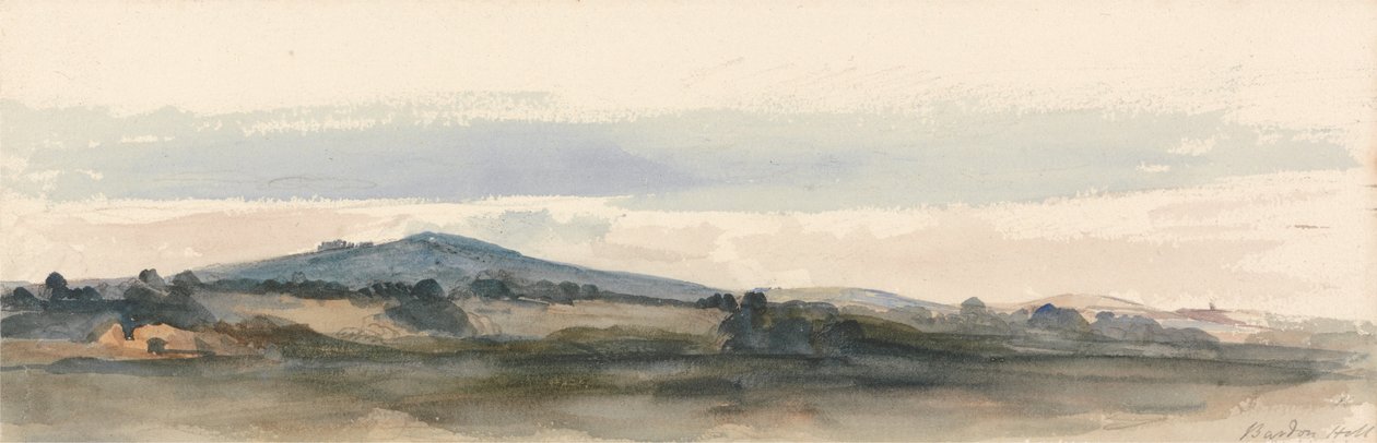 Bardon Hill, Charnwood Forest, Leicestershire tekijältä Peter de Wint