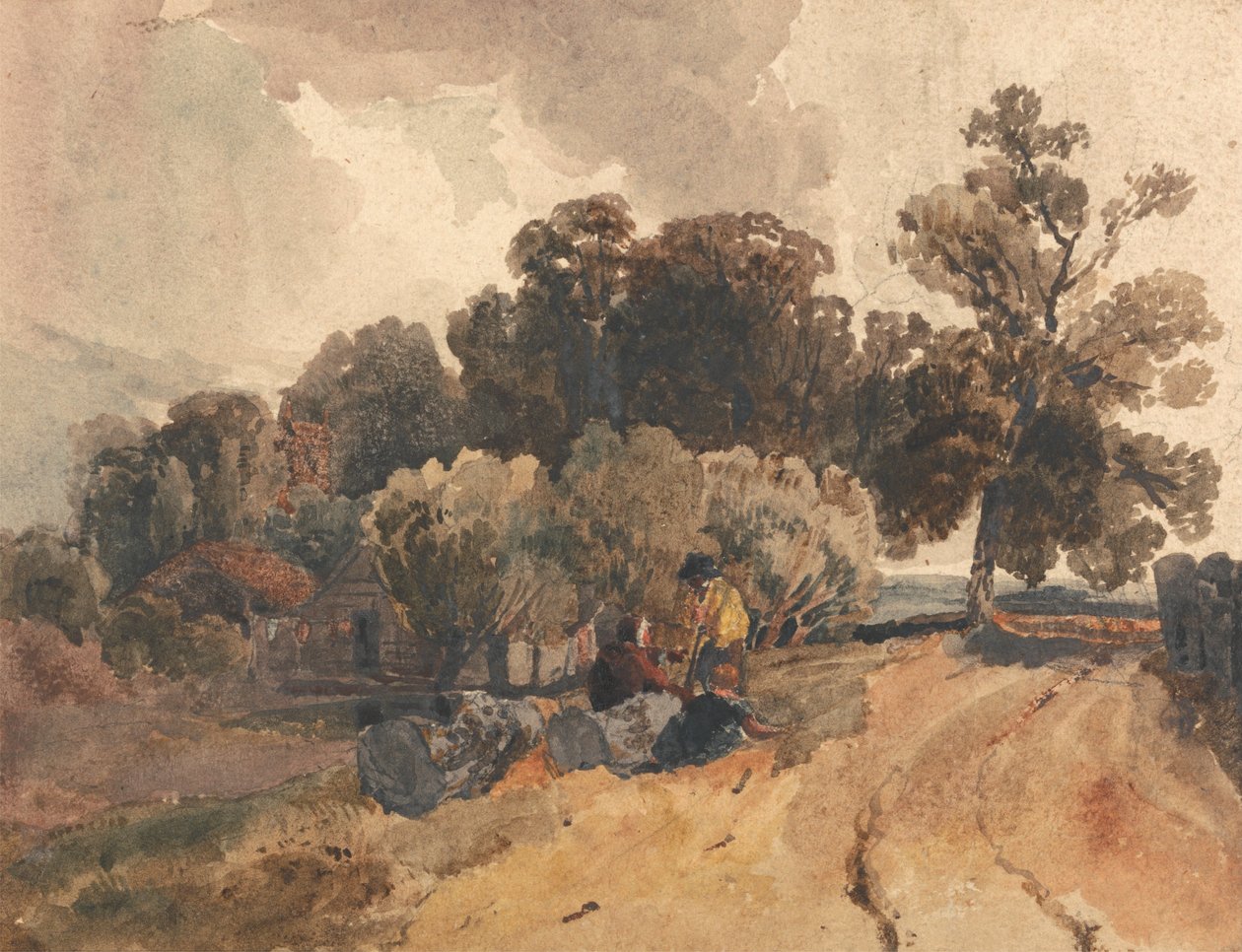 Tienvarressa tekijältä Peter de Wint