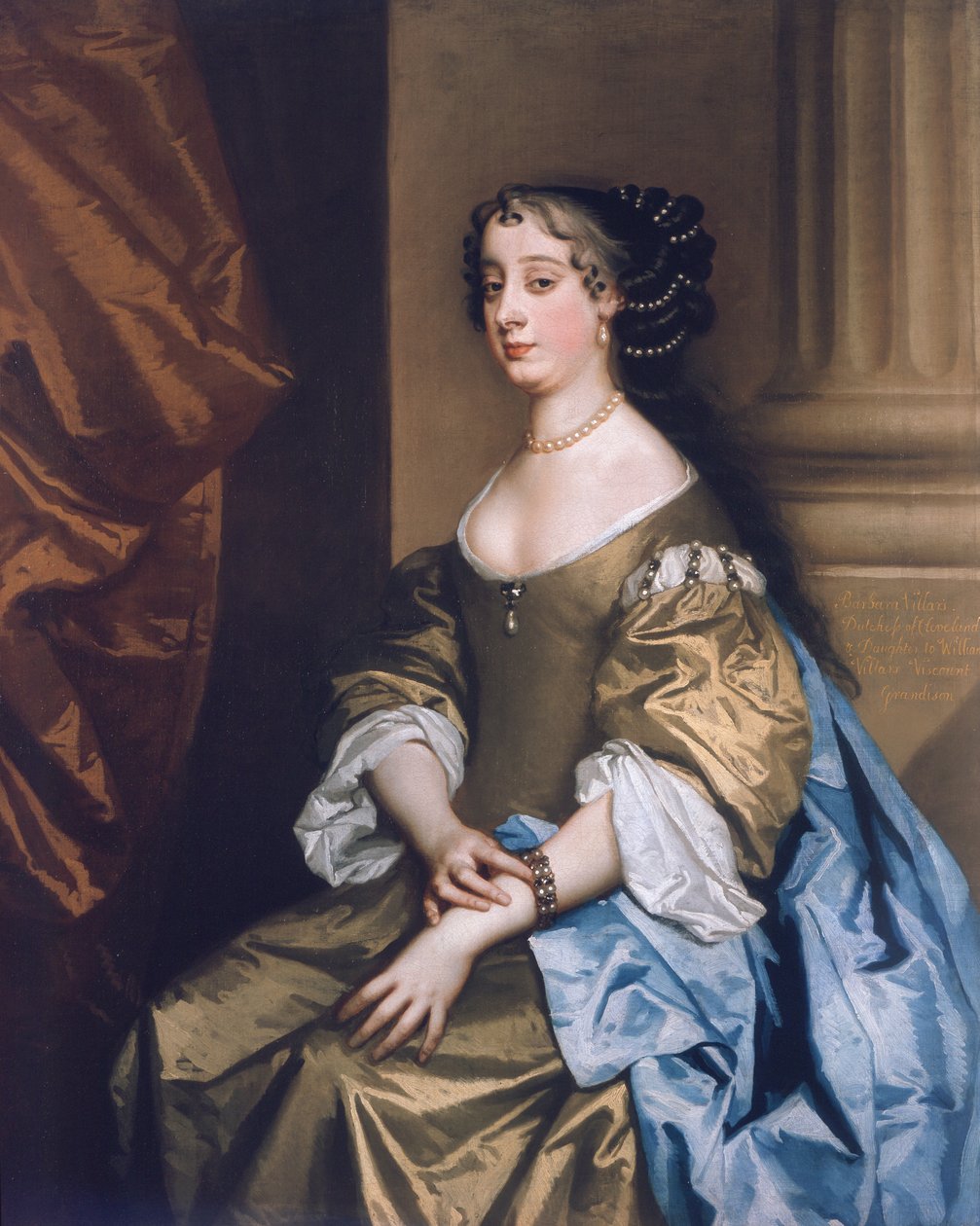 Barbara Villiersin muotokuva tekijältä Peter Lely