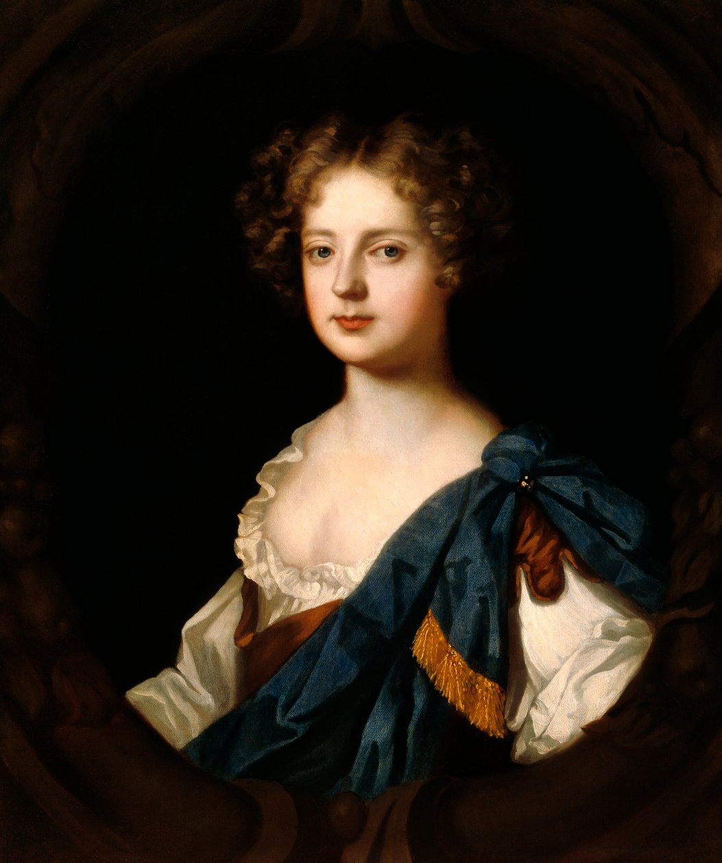 Nell Gwynnen muotokuva, n. 1680 tekijältä Peter Lely