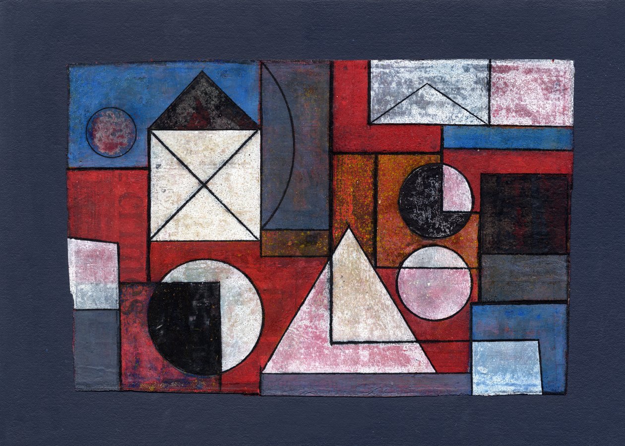 Collage Overlay, 2008 (sekoitettu media) tekijältä Peter McClure