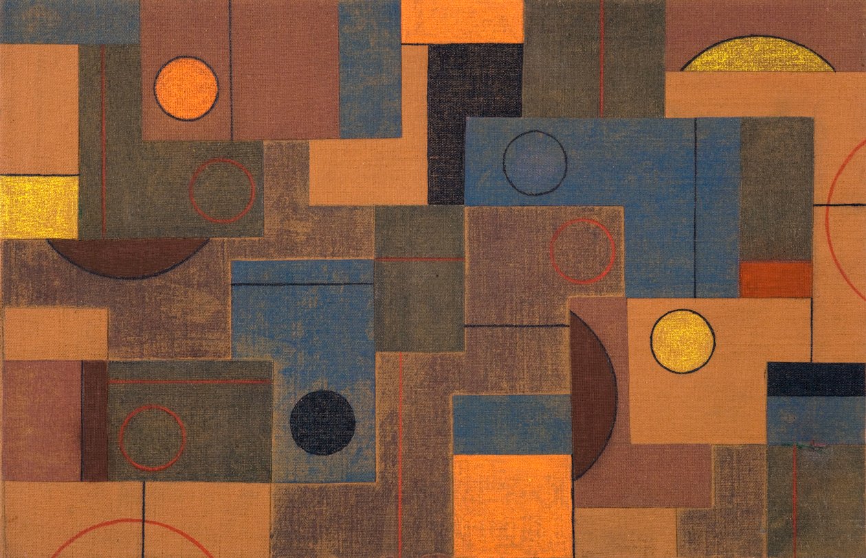 Cubismo, 2002 (akryyli kankaalle) tekijältä Peter McClure