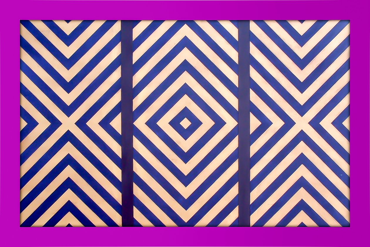 DIAGONAL TRIPTYCH PARANNETTU 2018 tekijältä Peter McClure