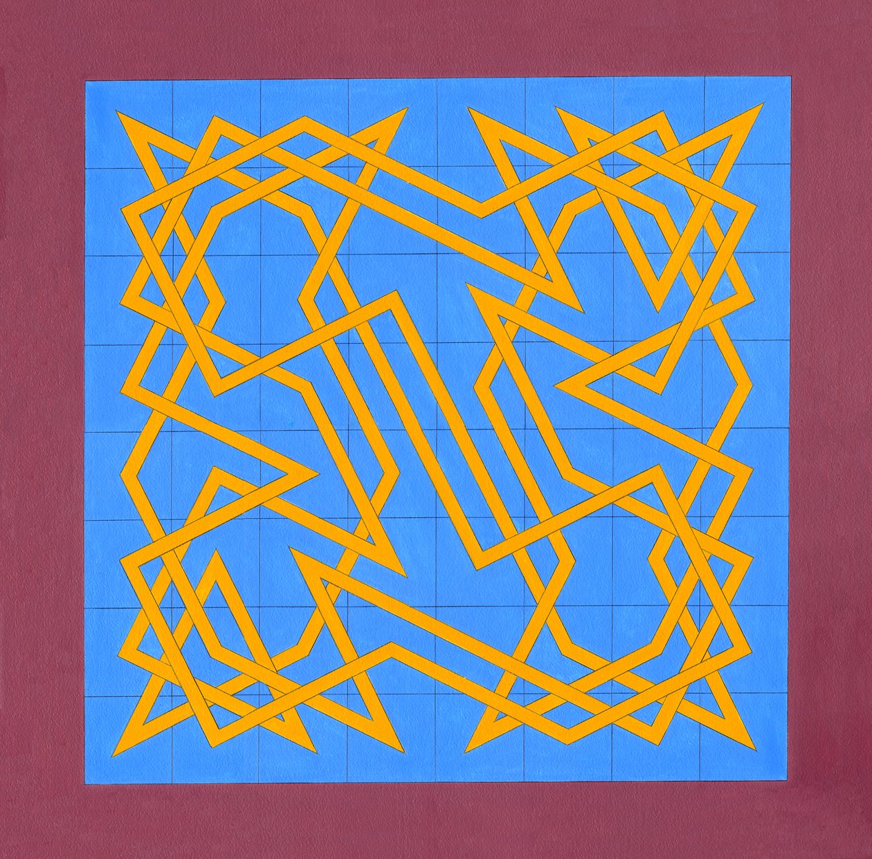 Knights Talisman, 2011 (akryylia aluksella) tekijältä Peter McClure