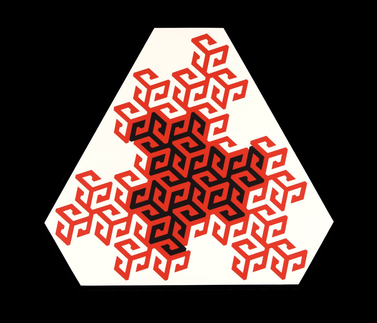Mandala, 1986 (alkuperäinen serigrafia) tekijältä Peter McClure