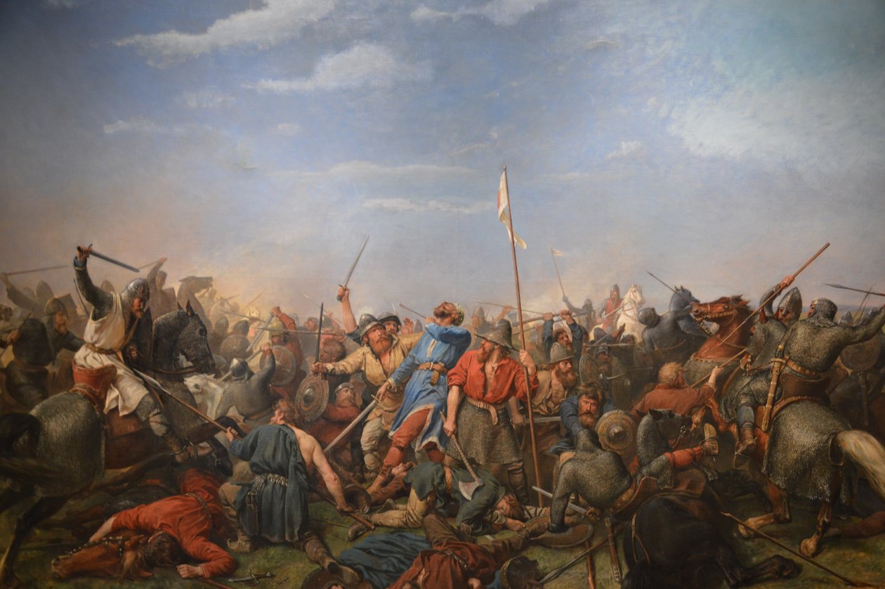 Stamford Bridgen taistelu tekijältä Peter Nicolai Arbo