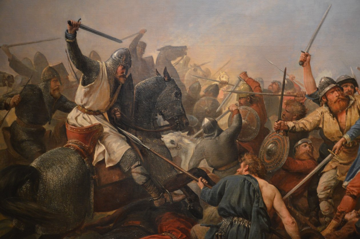 Stamford Bridgen taistelu tekijältä Peter Nicolai Arbo