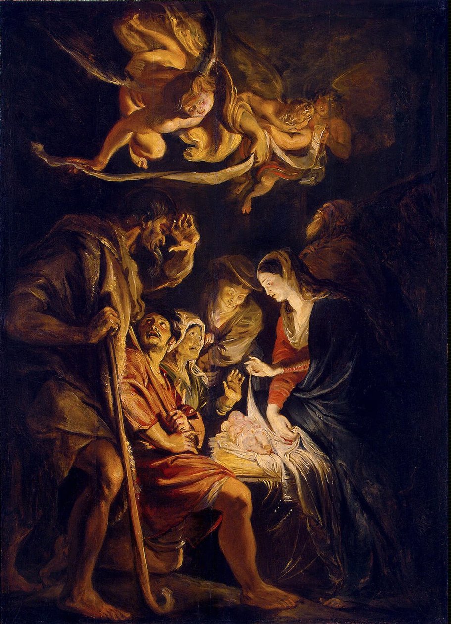 Paimenten palvonta tekijältä Peter Paul Rubens