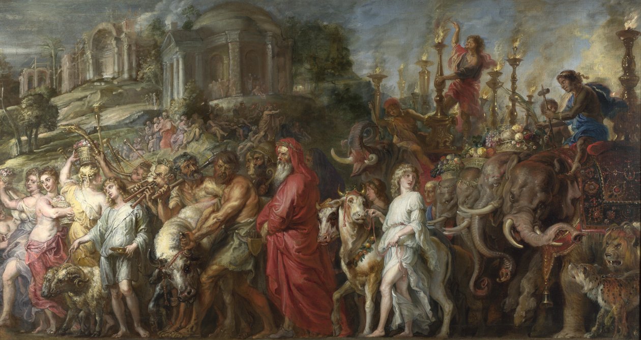 Roomalainen voitto, n. 1630 (öljy kankaalle asetettuna puulle) tekijältä Peter Paul Rubens