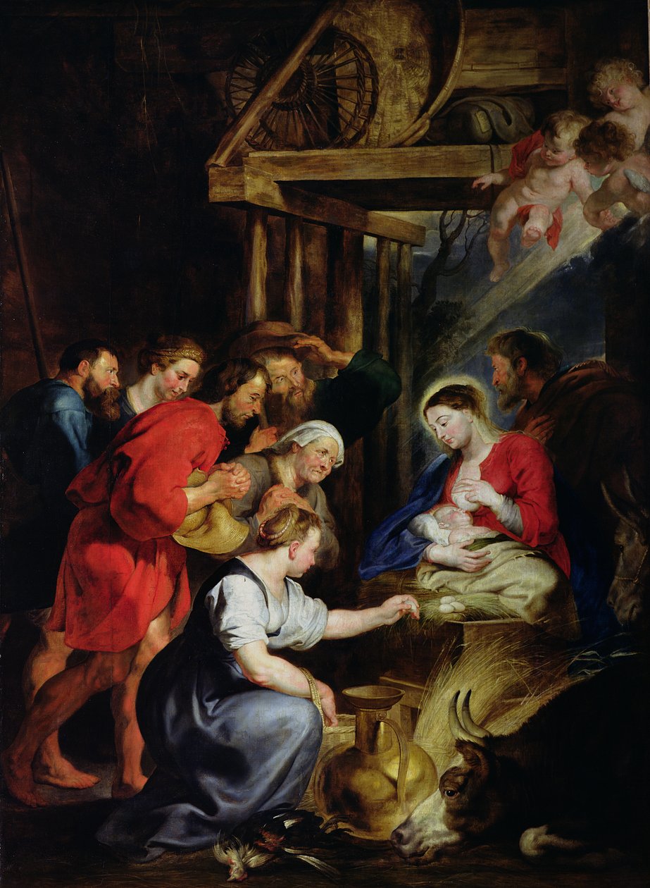 Paimenten palvonta tekijältä Peter Paul Rubens