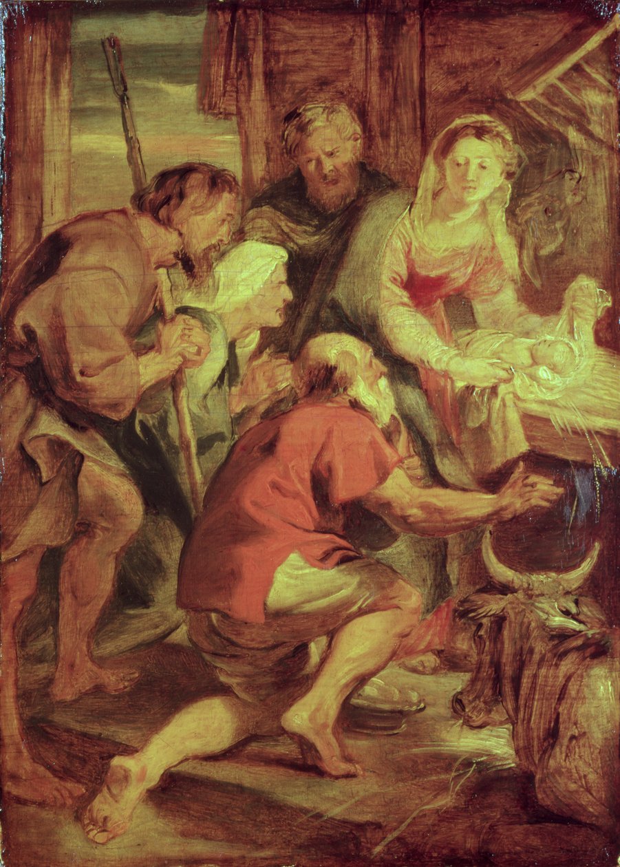 Paimenten palvonta tekijältä Peter Paul Rubens