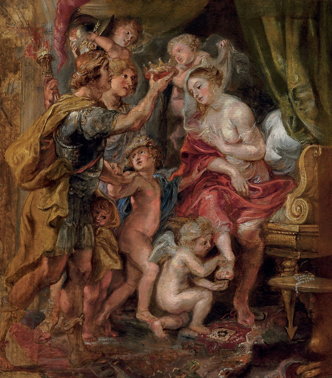 Alexander ja Roxana tekijältä Peter Paul Rubens