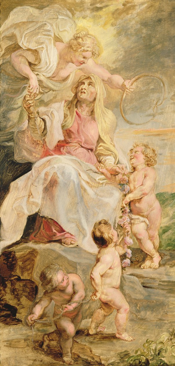 Ikuisuuden allegoria, noin 1625-1630 tekijältä Peter Paul Rubens