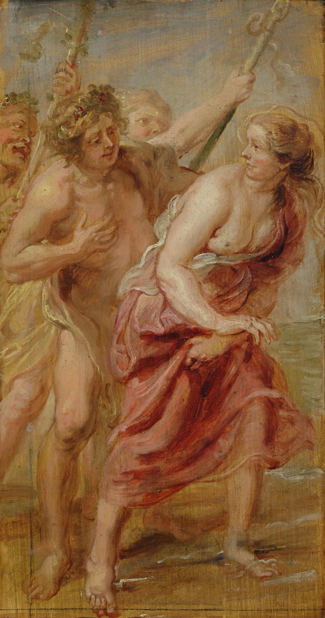 Ariadne ja Bacchus tekijältä Peter Paul Rubens